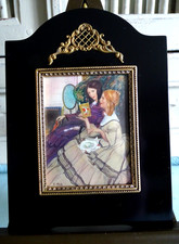 R. Moch Miniatur Genremalerei