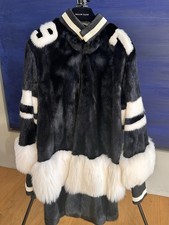 Damen Mantel, Philipp Plein,Nerz./Fuchs, Gr L