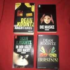 4x Dean R.Koontz Horror Krimi Thrillegal  Paket, gebraucht ?privat?Büch Top‼️