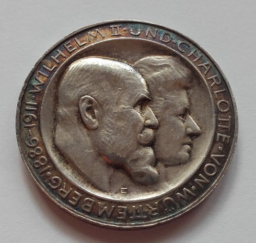 Mark württemberg 1911 zur - 3,