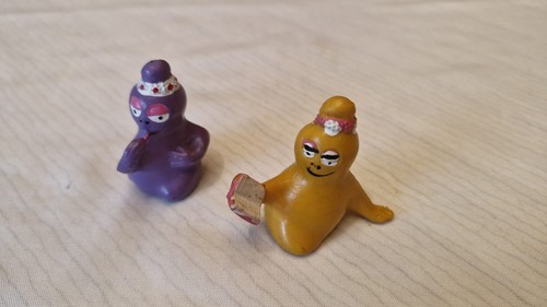 Vintage barbapapa figuren set - vintage,