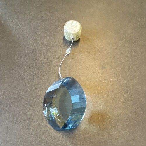 Blauer kristall sonnenfänger - kristall,