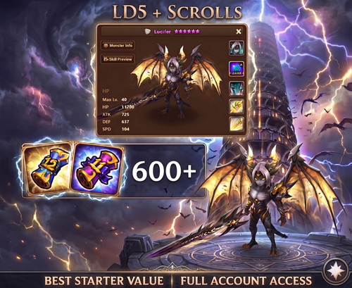 Summoners war starter ld5 - summoners, starter!
