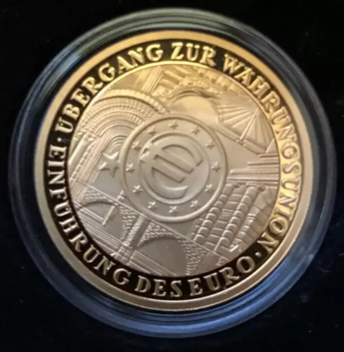 100 euro gold währungsunion - 100,
