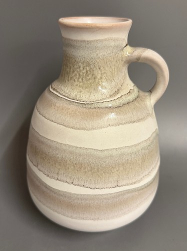 Henkelvase karlsruher majolika - henkelvase,