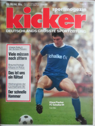 Kicker 1976 klaus - 86-, 25.10.