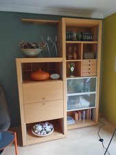 Wohnzimmereinrichtung Hülsta Schrankwand, Kommode,Fernsehtisch, Tisch  super !