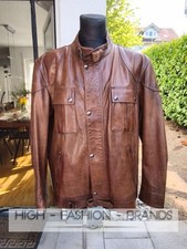 Belstaff Gangster 2.0 , Lederjacke, Burnt Cuero, Gr. 64 - XXXXL Big & Tall