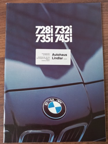 Bmw 728i 732i 735i 745i - 732i, e23