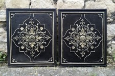 Antike Ofenplatte Gussofen Carlshütte Redensburg Gusseisen Kaminplatte Kochofen