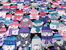 Schafe  Wolle Wollknäuel  Stricken All You knit is love    Baumwolle  50x110  cm