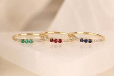 0,18 Ct Smaragd- Und