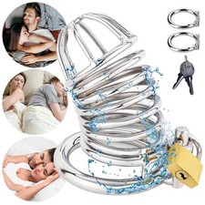 Edelstahl Männer Peniskäfig