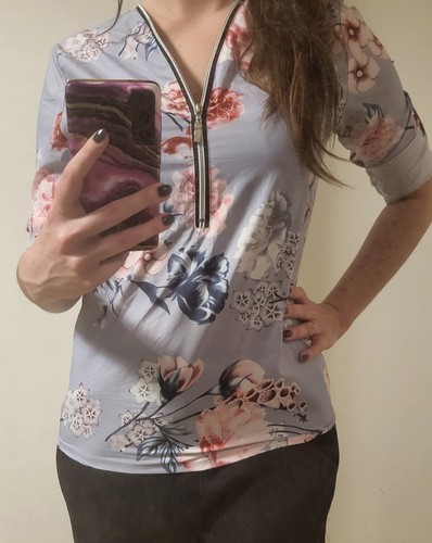 Shirt bluse langarm - 38,