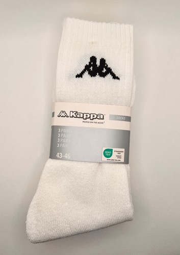 Kappa sportsocken weiß - sportsocken, 3er