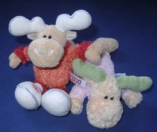 2 x NICI Elch Rentier rosa