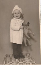 Photo postcard child with