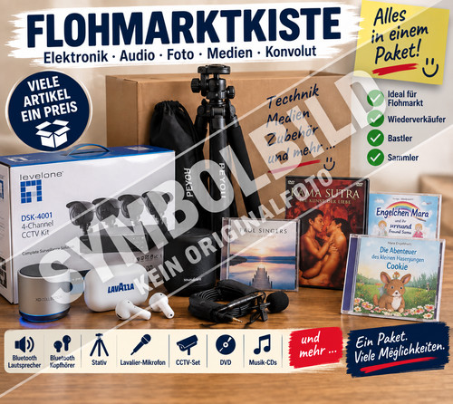 Flohmarktkiste konvolut - flohmarktkiste,