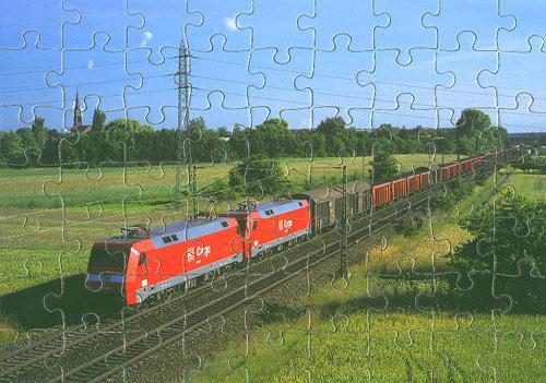 Eisenbahn kinder puzzle - kinder-puzzle,