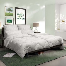 Duo Steppbett Microfaserbettdecke Julia 155 x 220 cm Bettdecke warm für Winter