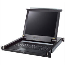 ATEN CL1000M KVM-Konsole, 43cm LCD, VGA, PS/2, Tastaturlayout Deutsch