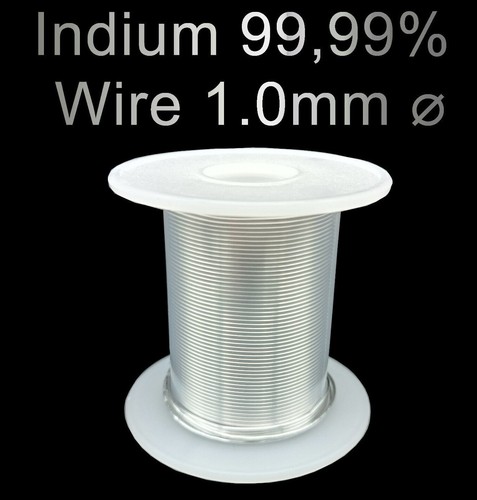 Indium draht wire 1mm - indium,
