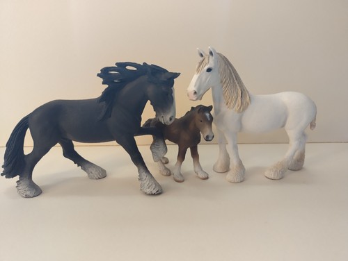 Schleich pferde familie shire - schleich,