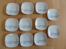 11 Tellerchen / Beistellteller / Snackteller von Krautheim Selb Bavaria Germany