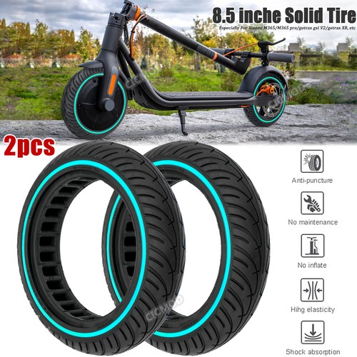 Scooter vollgummi reifen - 2x,
