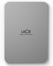 LaCie Mobile Drive Moon 4TB, externe Festplatte tragbar, USB-C 3.2, PC 4TB 