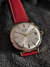 GUB Glashütte Spezimatic Kal.75,Automatik Vintage Herrenuhr, Datum 