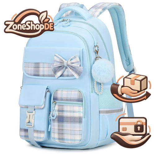 Tanou schulrucksack mädchen - schulrucksack,