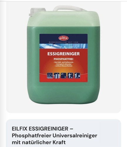 ❗️EILFIX❗️ESSIGREINIGE