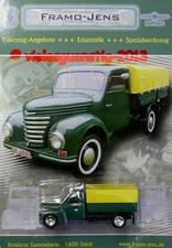DDR-PKW Modell Framo Jens