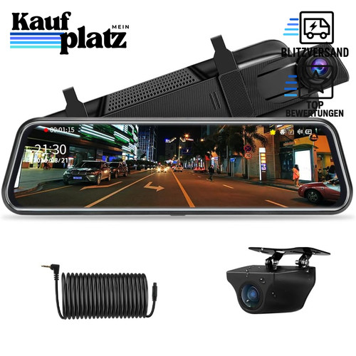 Dashcam spiegel fhd - fhd, 1080p