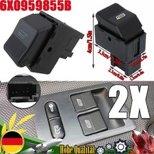 2x Fensterheberschalter Schalter Set Für VW Polo Lupo 6N2 Passat Seat  X0959855B