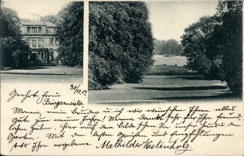 Hamburg villa - ak, ?,