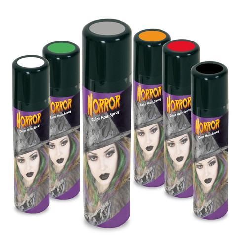 Color hair spray - hair-spray, in