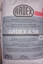 25 kg ARDEX A58 Estrich Beton Estrichmörtel 2 Mörtel Beton Schnellestrich Zement