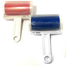 2er Set Fusselroller abwaschbar | Fusselentferner  Kleiderroller Fusselrolle