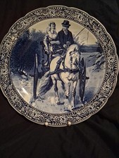 ROYAL SPHINX  WANDTELLER By BOCH made By Maastricht 39 Cm