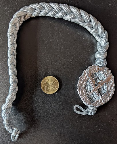 Schützenschnur silber ddr - schützenschnur, "silber"