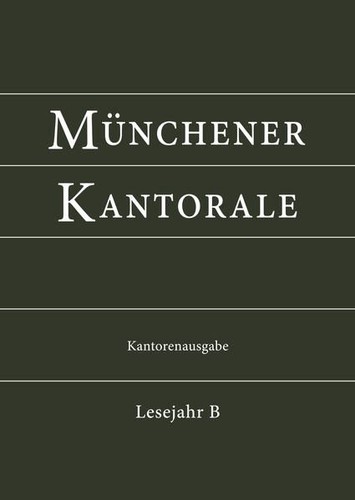 Münchener kantorale lesejahr - münchener,