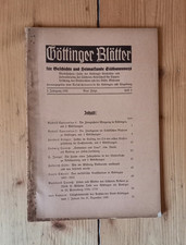 Göttinger Blätter für