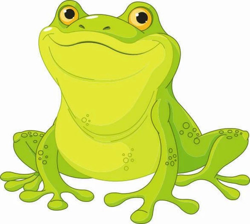 Aufkleber frosch motiv - aufkleber,