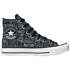 Converse EU 39 UK 6 Chucks Schwarz Chuck Taylor All Star Skull Totenkopf HI