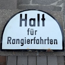 Halt für Rangierfahrten