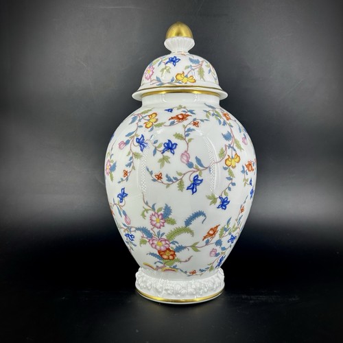 Rosenthal florale deckelvase - rosenthal,