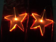 ♦IKEA♦Glänsa♦Strala♦Leuchtstern♦Weihnachtsstern♦Acryl♦Transparent♦Kabel♦Netzteil