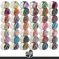 Lana Grossa 100 g Landlust die Sockenwolle 4-fädig Stricken Häkeln Wolle Garn